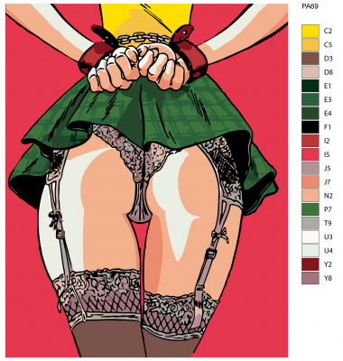 Картина по номерам, 100 x 125, PA69