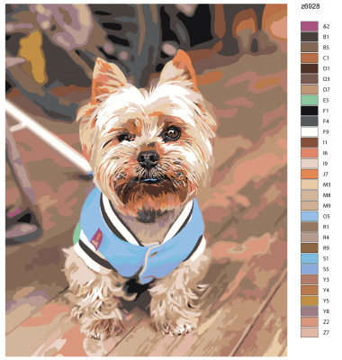 Картина по номерам, 72 x 90, z69281