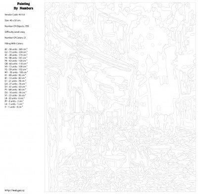 Картина по номерам, 40 x 50, KTMK-95153