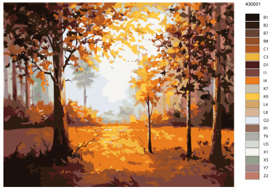 Картина по номерам, 48 x 60, KTMK-430001