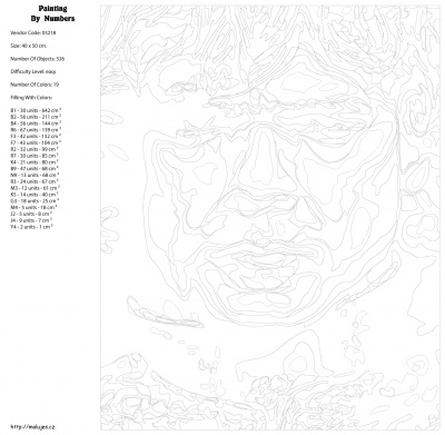 Картина по номерам, 40 x 50, KTMK-03218