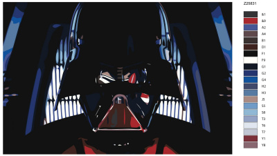 Картина по номерам, 80 x 120, Z-Z2583