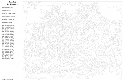 Картина по номерам, 40 x 50, KTMK-17223