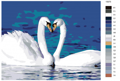 Картина по номерам, 80 x 100, KTMK-15975