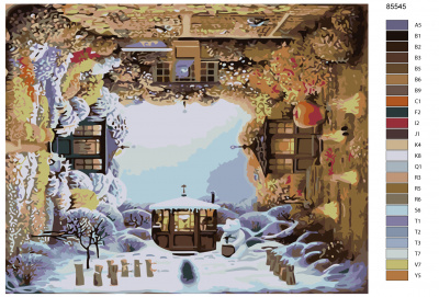 Картина по номерам, 48 x 60, KTMK-85545