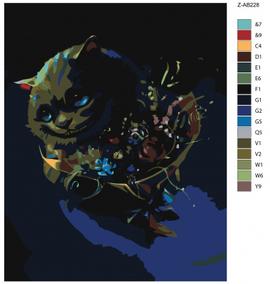 Картина по номерам, 80 x 100, Z-AB228