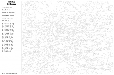 Картина по номерам, 40 x 50, KTMK-36303