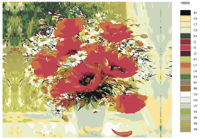 Картина по номерам, 48 x 60, KTMK-16609