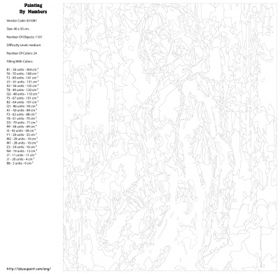 Картина по номерам, 40 x 50, KTMK-031081