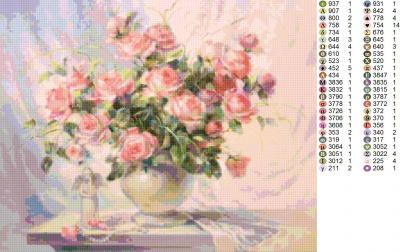 Картина со стразами, 40 x 50, DI-F12