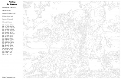 Картина по номерам, 40 x 50, KTMK-KTMK-37215