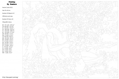 Картина по номерам, 40 x 50, KTMK-63232