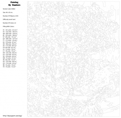 Картина по номерам, 40 x 50, KTMK-04842
