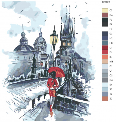Картина по номерам, 48 x 60, KTMK-922923