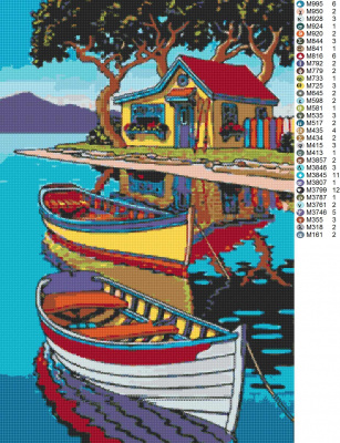 Картина мозайкой, 40 x 60, MP-RA119