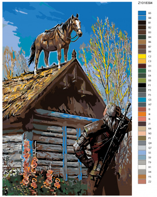 Картина по номерам, 40 x 60, Z-Z10183942