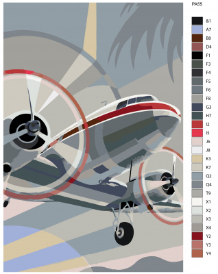 Картина по номерам, 100 x 150, PA55