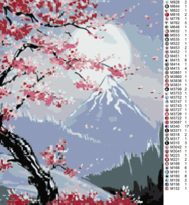 Картина мозайкой, 40 x 50, MP-RA128