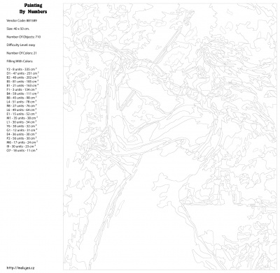 Картина по номерам, 40 x 50, KTMK-881589