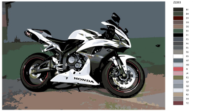 Картина по номерам, 100 x 150, Z-Z2263