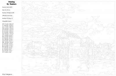 Картина по номерам, 40 x 50, KTMK-44076