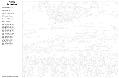 Картина по номерам, 40 x 50, KTMK-01836