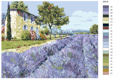 Картина по номерам, 60 x 75, KTMK-65418