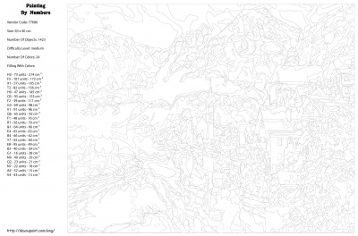 Картина по номерам, 40 x 50, KTMK-77686