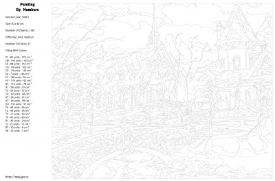 Картина по номерам, 40 x 50, KTMK-50061