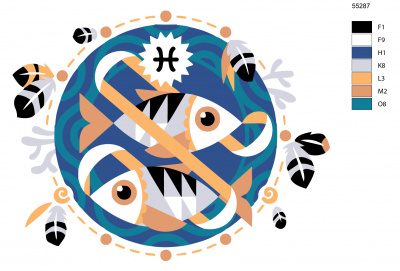 Картина по номерам, 80 x 100, KTMK-55287