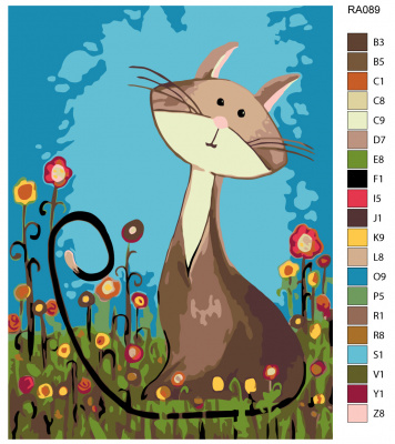 Картина по номерам, 30 x 40, RA089