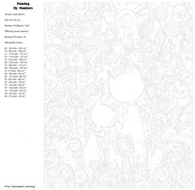 Картина по номерам, 40 x 50, KTMK-68372