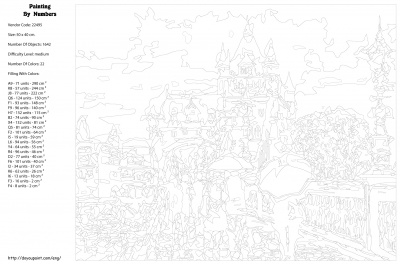 Картина по номерам, 40 x 50, KTMK-22495