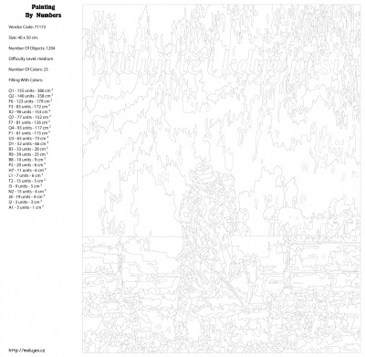 Картина по номерам, 40 x 50, KTMK-71172