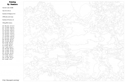 Картина по номерам, 40 x 50, KTMK-43588