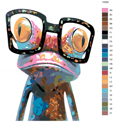 Картина по номерам, 80 x 100, KTMK-14320