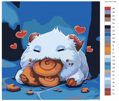 Картина по номерам, 72 x 72, zgena110320-4-2-4040