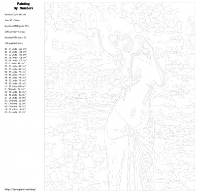 Картина по номерам, 40 x 50, KTMK-881583