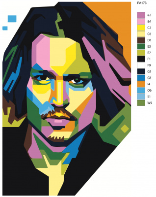 Картина по номерам, 100 x 150, PA173