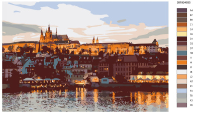 Картина по номерам, 40 x 60, KTMK-201924655