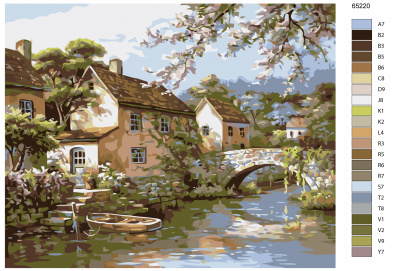 Картина по номерам, 48 x 60, KTMK-65220