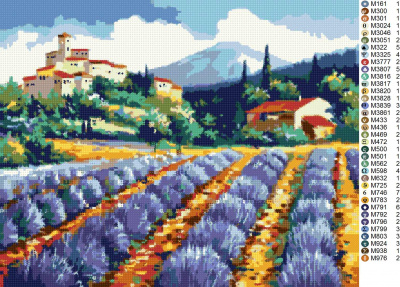 Картина мозайкой, 40 x 50, MP-ST015