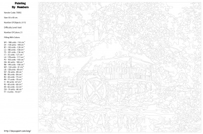 Картина по номерам, 40 x 50, KTMK-70092