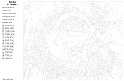 Картина по номерам, 40 x 50, KTMK-001142