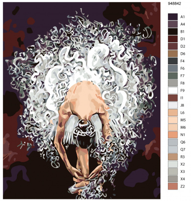 Картина по номерам, 100 x 125, KTMK-948842