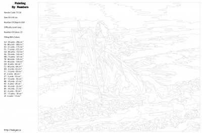 Картина по номерам, 40 x 50, KTMK-75126