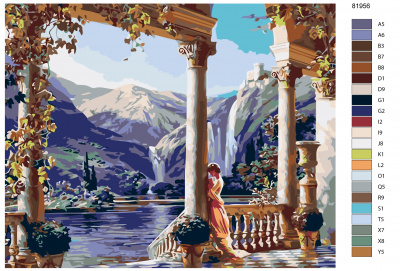 Картина по номерам, 40 x 50, KTMK-81956