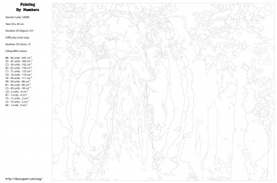 Картина по номерам, 40 x 50, KTMK-54998