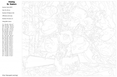 Картина по номерам, 40 x 50, KTMK-40253