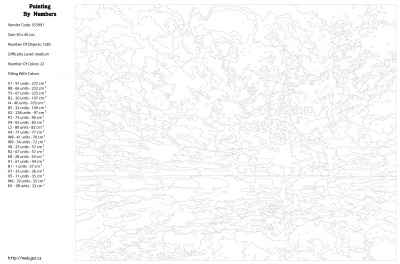 Картина по номерам, 40 x 50, KTMK-553991